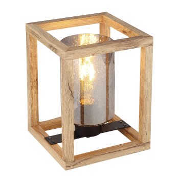 Globo PETTEY Tafellamp Zwart, 1-licht