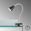 FHL-easy Zirbel Klemlamp LED Zwart, 1-licht