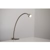 Lina Klemlamp LED Nikkel mat, 1-licht