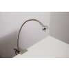 Lina Klemlamp LED Nikkel mat, 1-licht