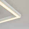 Hyacinthe Plafondlamp LED Chroom, Wit, 1-licht
