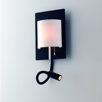 Luce-Design Pop Muurlamp LED Zwart, 2-lichts
