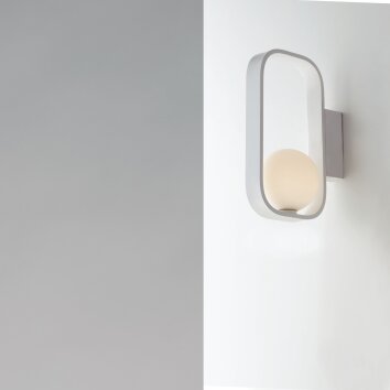 Luce-Design Roxy Muurlamp Wit, 1-licht