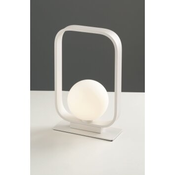 Luce-Design Roxy Tafellamp Wit, 1-licht