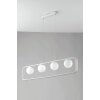 Luce-Design Roxy Hanglamp Wit, 4-lichts