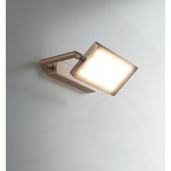 Luce-Design Book Muurlamp LED Goud, 1-licht