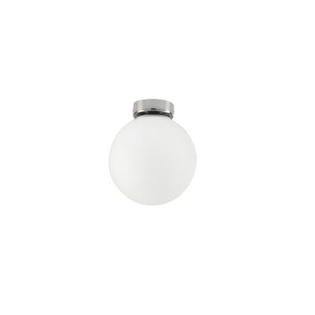 Luce-Design City Plafondlamp Chroom, 1-licht