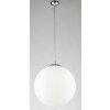 Luce-Design City Hanglamp Chroom, 1-licht