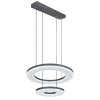 Globo BLASIUS Hanger LED Zwart, 1-licht, Afstandsbediening