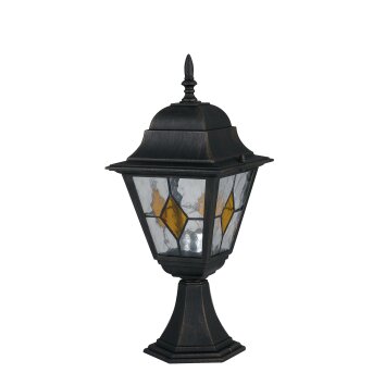 Lutec Pisa Sokkellamp Antraciet, 1-licht