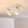 Zuoz Plafondlamp Wit, 2-lichts