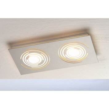 Bopp GALAXY COMFORT Plafondlamp LED Aluminium, 2-lichts