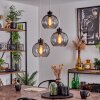 Andeer Hanglamp Zwart, 3-lichts