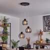Andeer Hanglamp Zwart, 3-lichts