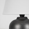 Tapona Tafellamp Donkerbruin, Nikkel mat, 1-licht
