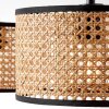 Brilliant-Leuchten Wiley Hanglamp Zwart, 3-lichts