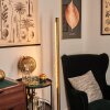 Rodeche Staande lamp LED Goud, 1-licht