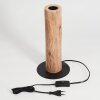 Pozos Tafellamp Natuurlijke kleuren, Zwart, 1-licht