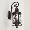 Zurich Muurlamp Bruin, houtlook, 3-lichts