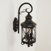 Zurich Muurlamp Bruin, houtlook, 3-lichts