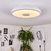 Vully Plafondlamp Wit, 1-licht, Kleurwisselaar