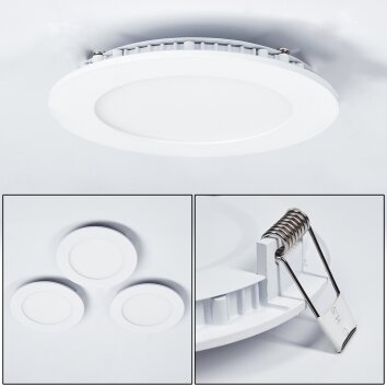 Finsrud Plafond opbouw verlichting LED Wit, 3-lichts