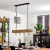 Berat Hanglamp Bruin, Zwart, 4-lichts