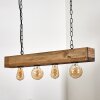 Berat Hanglamp Bruin, Zwart, 4-lichts