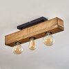 Berat Plafondlamp Bruin, Zwart, 3-lichts