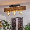 Berat Plafondlamp Bruin, Zwart, 3-lichts