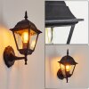 Naofe Buiten muurverlichting Zwart, 1-licht
