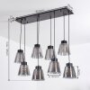 Angelshaug Hanglamp Zwart, 8-lichts