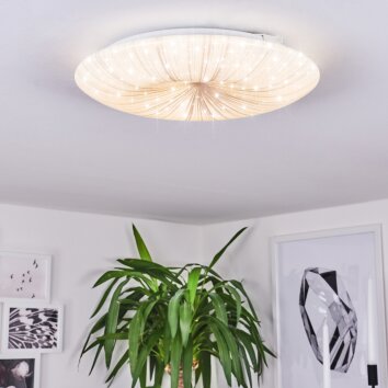 Vogorno Plafondlamp LED Wit, 1-licht