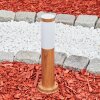 Gabarone Padverlichting Bruin, houtlook, 1-licht