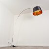 Lillby Staande lamp Grijs, 1-licht, Stoffen kap