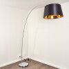 Lillby Staande lamp Grijs, 1-licht, Stoffen kap