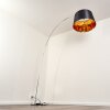 Lillby Staande lamp Grijs, 1-licht, Stoffen kap