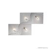 Grossmann FLOW Plafondlamp LED Aluminium, 4-lichts