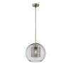 Fischer-Honsel Jura Hanglamp Brons, 1-licht