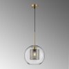 Fischer-Honsel Jura Hanglamp Brons, 1-licht