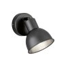 Fischer-Honsel Speedy Muurlamp Zwart, 1-licht