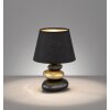 Fischer-Honsel Pibe Tafellamp Zwart, 1-licht