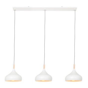 Steinhauer Bjorr Hanglamp Wit, 3-lichts