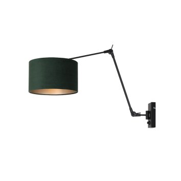 Steinhauer Prestige Chic Muurlamp Zwart, 1-licht