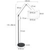 Steinhauer Prestige Chic Staande lamp Zwart, 1-licht
