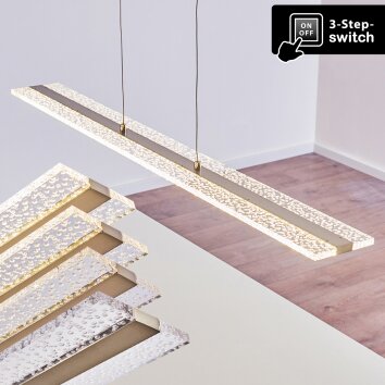 Nibe Hanglamp LED Nikkel mat, 1-licht