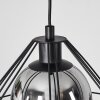 Uarau Hanglamp Zwart, 3-lichts