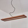 Versoix Hanglamp LED Chroom, Zwart, 1-licht