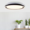 Brilliant Pederson Plafondlamp LED Zwart, 1-licht