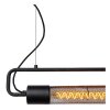 Lucide CALIXT Hanglamp Zwart, 2-lichts